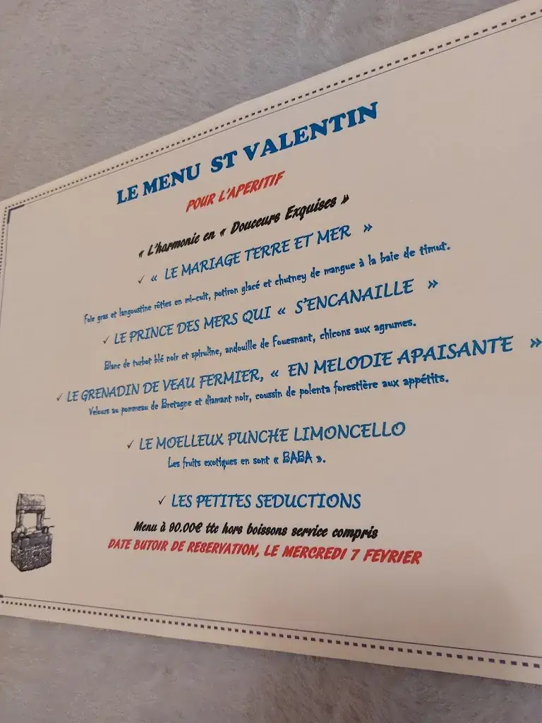 Menu_Les Saveurs du Puits_Moëlan-sur-Mer_image_1