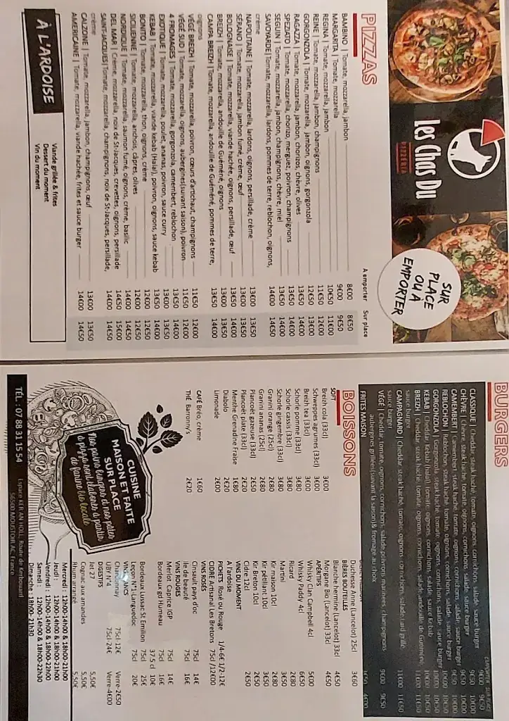 Menu_Pizzeria Les Chas Du_Moustoir-Ac_image_1