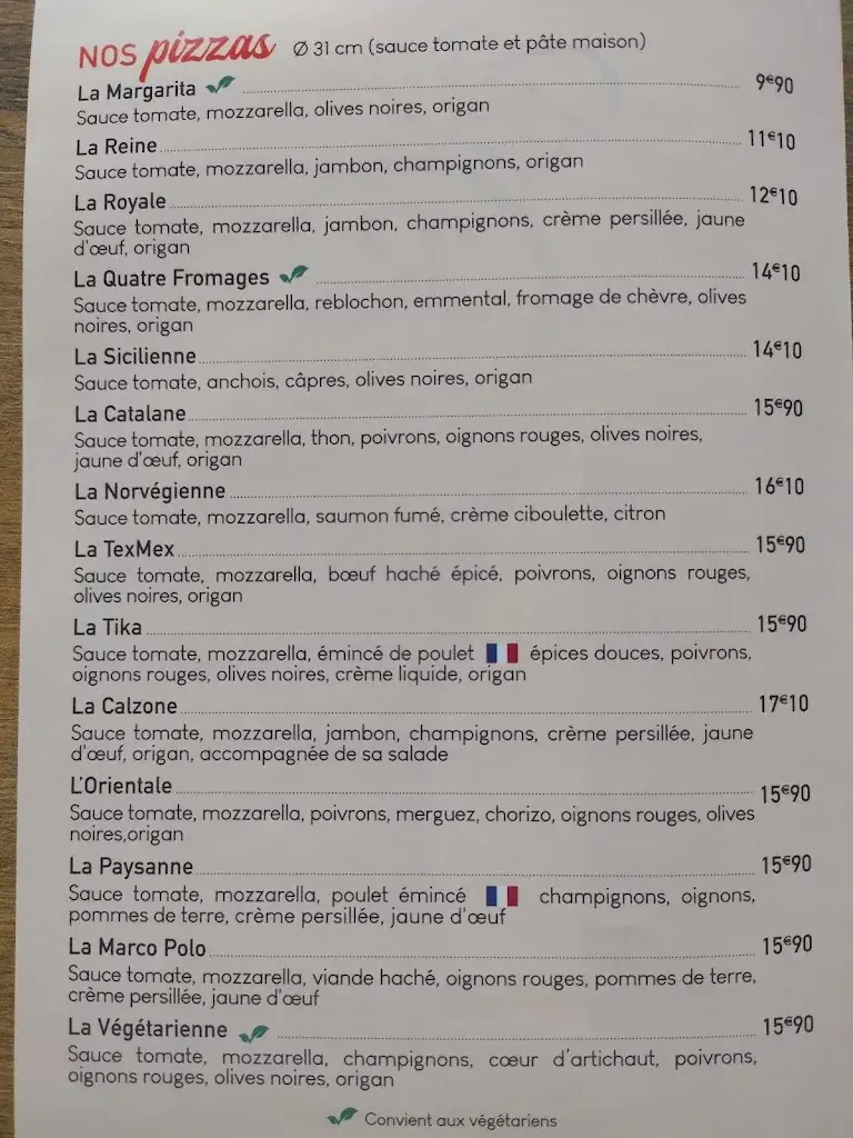 Menu_Le Relais de Meucon_Meucon_immagine_1