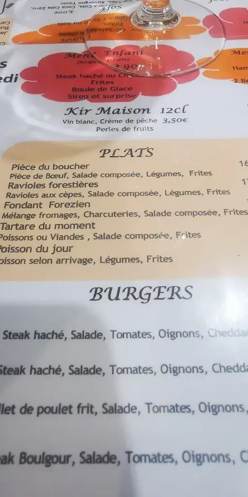 Menu_Brasserie De La Mairie_Boën-sur-Lignon_image_4
