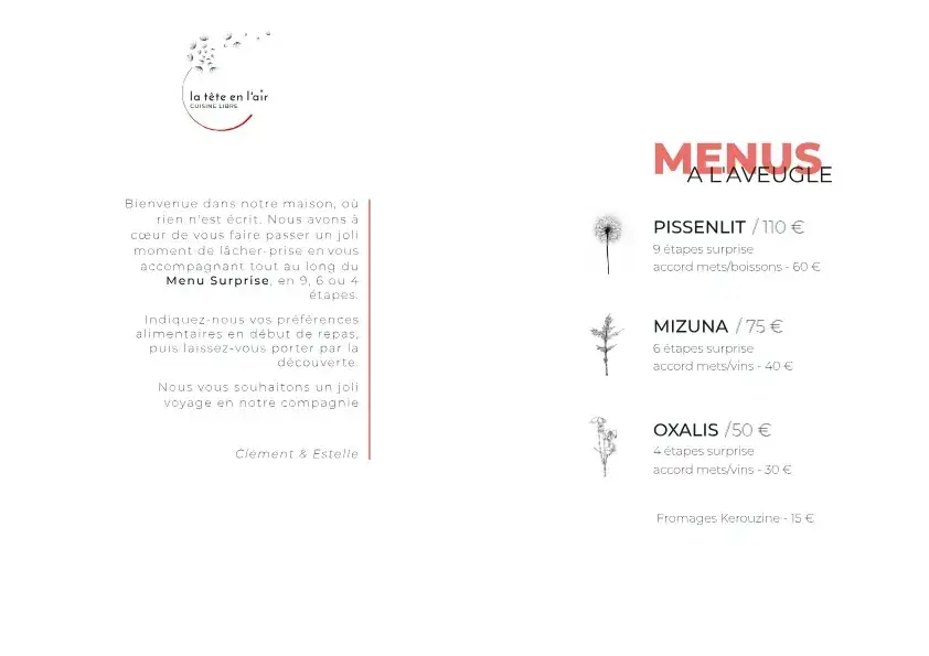 Menu_Restaurant La Tête en l'air_Vannes_image_1