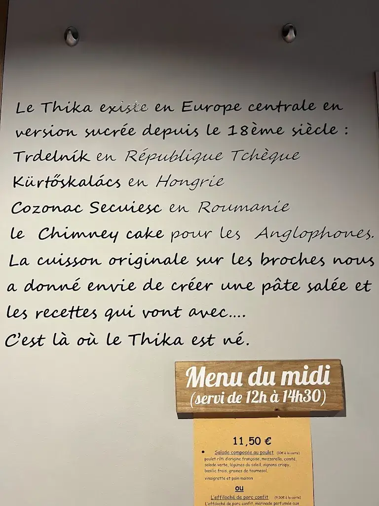 Menu_LE THIKA - restauration rapide et Coffee Shop_Vannes_immagine_4