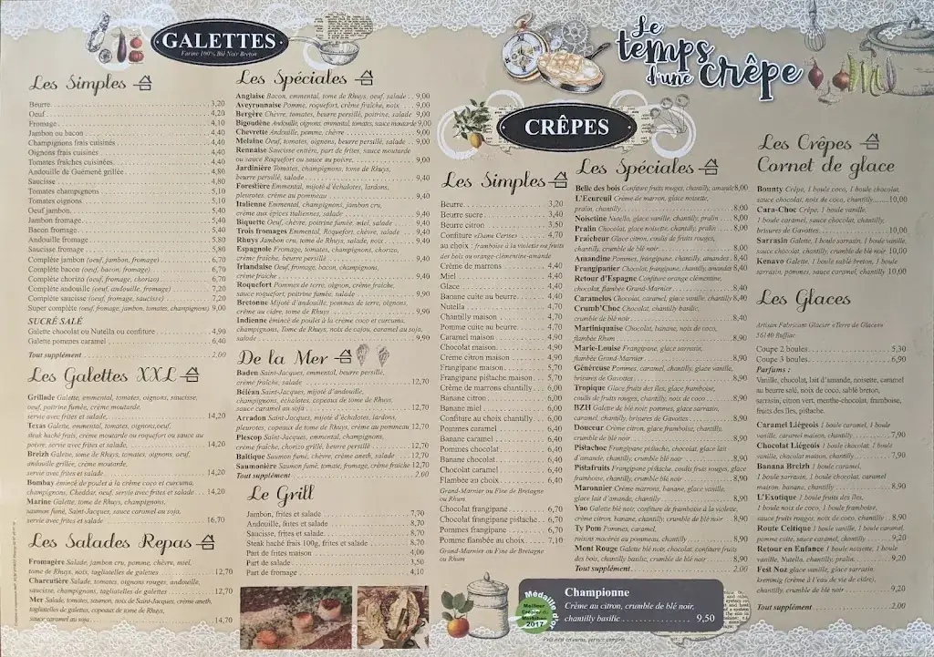Menu_Le Temps d'une Crêpe_Ploeren_image_2