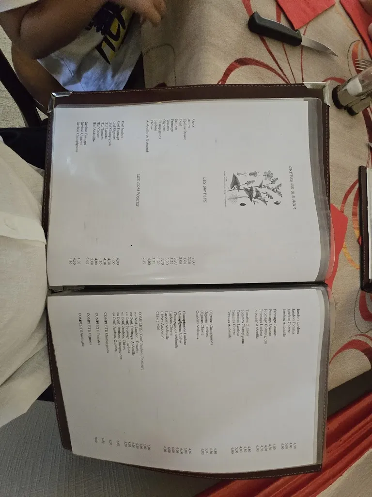 Menu_Crêperie Le Kérentrée_Neulliac_image_1