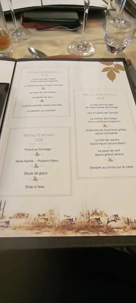 Menu_Restaurant Les Forges de Paimpont_Plélan-le-Grand_image_4