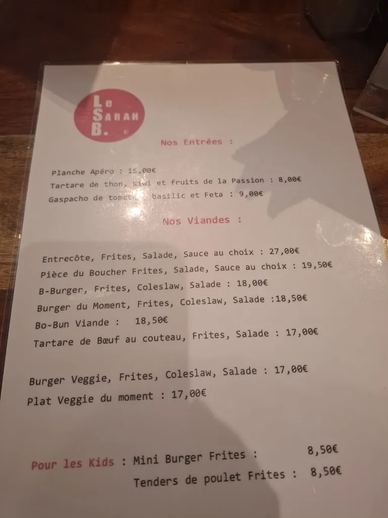 Menu_Le Sarah B_Roche-Bernard_image_3