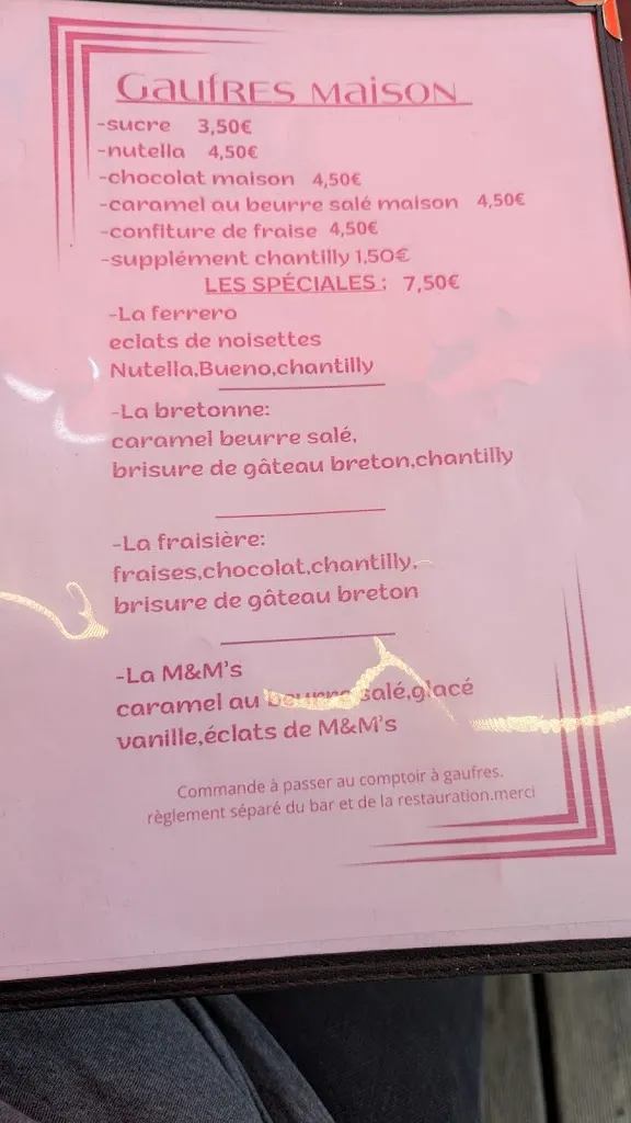 Menu_Le Yackam's_Roche-Bernard_image_2