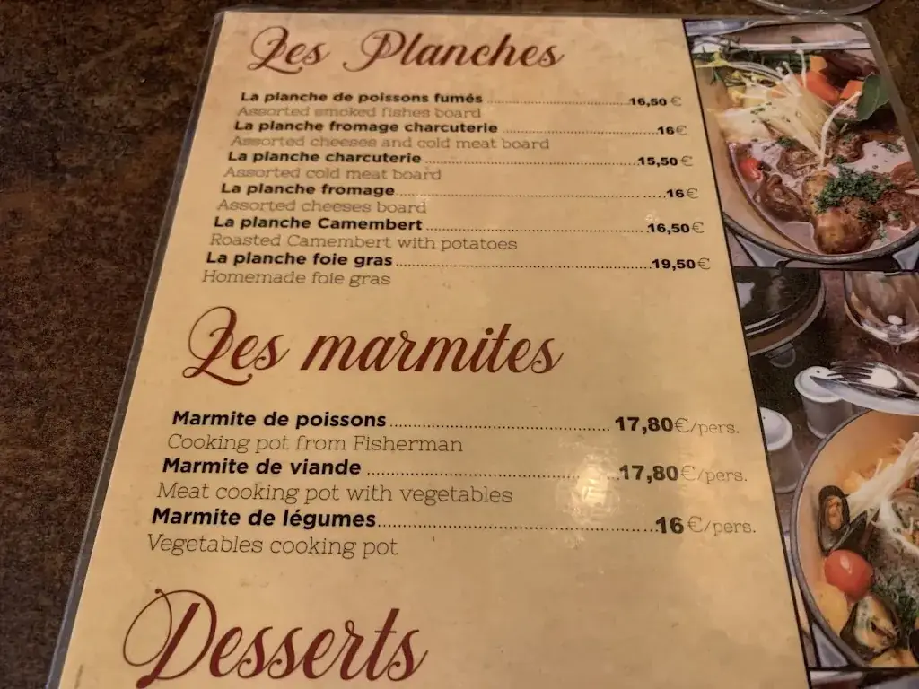 Menu_Restaurant Cocquempot_Montreuil-sur-Mer_imagen_4
