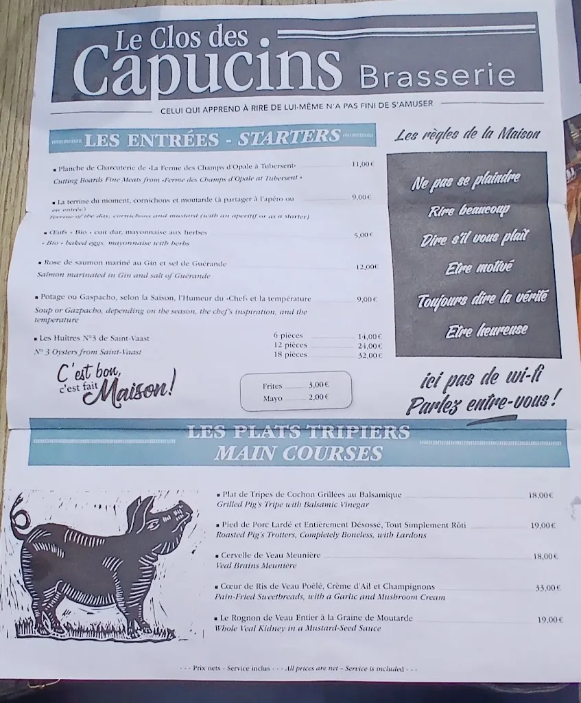 Menu_Le Clos des Capucins_Montreuil-sur-Mer_imagen_1