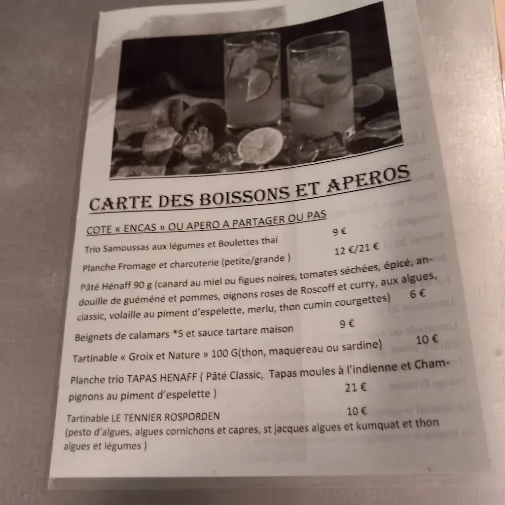 Menu_Les Cabanes de Port-Ma_Névez_image_2