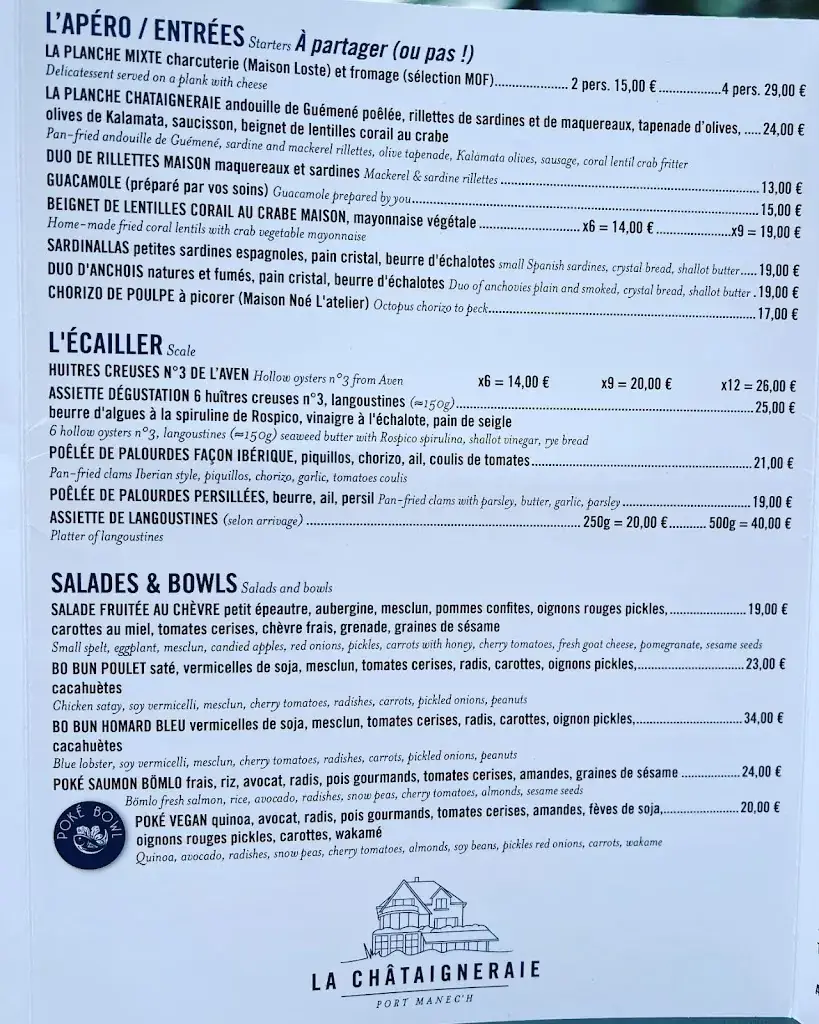 Menu_La Châtaigneraie_Névez_image_3