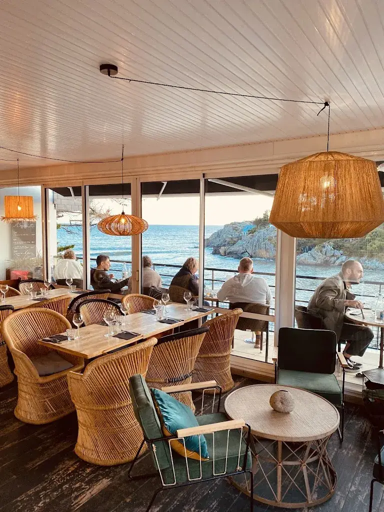 Café de la plage restaurant in Névez