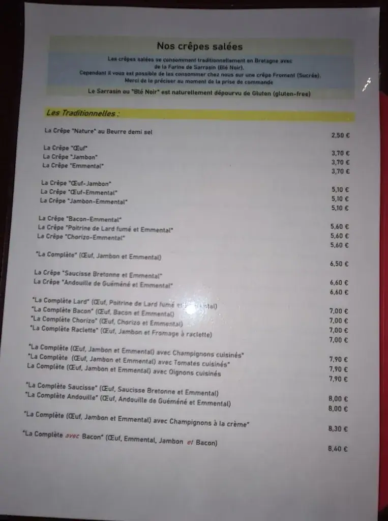 Menu_Le Dragon et la Girafe_Névez_image_4