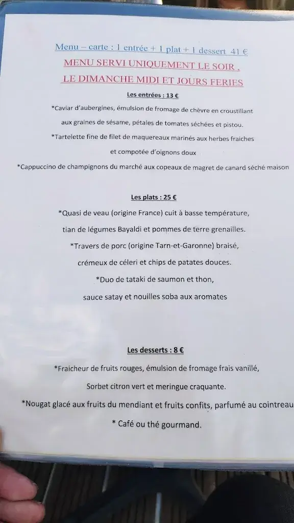 Menu_La Cave Ô Délices_Montauban_image_3