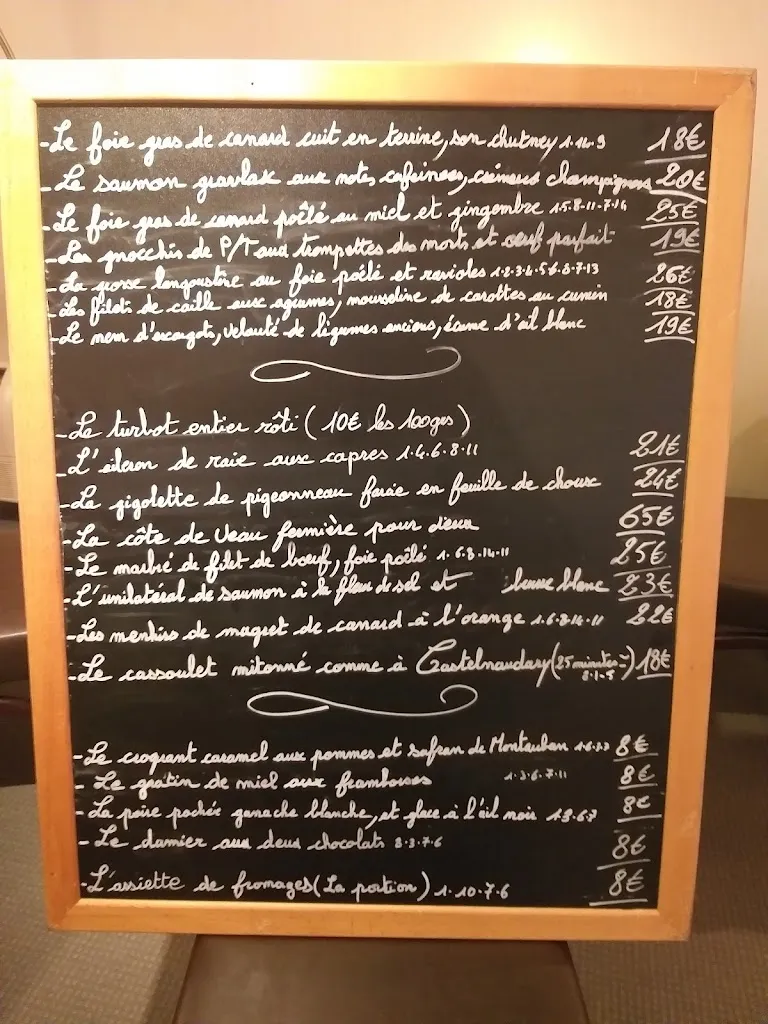 Menu_Au Fil de l'Eau_Montauban_image_3