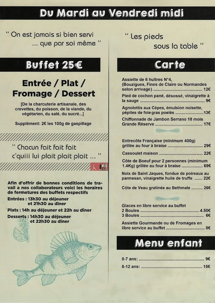 Menu_Buffet L'Estanquet_Montauban_image_1