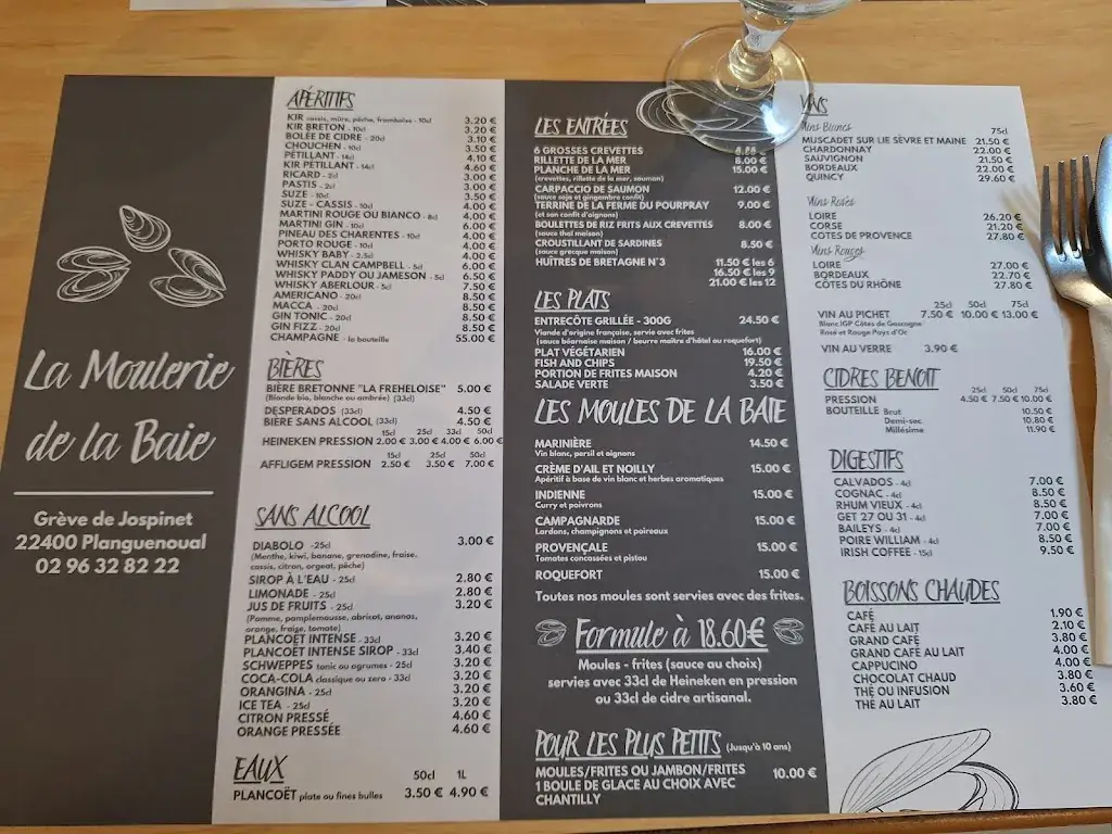 Menu_La Moulerie de la Baie_Lamballe-Armor_image_1