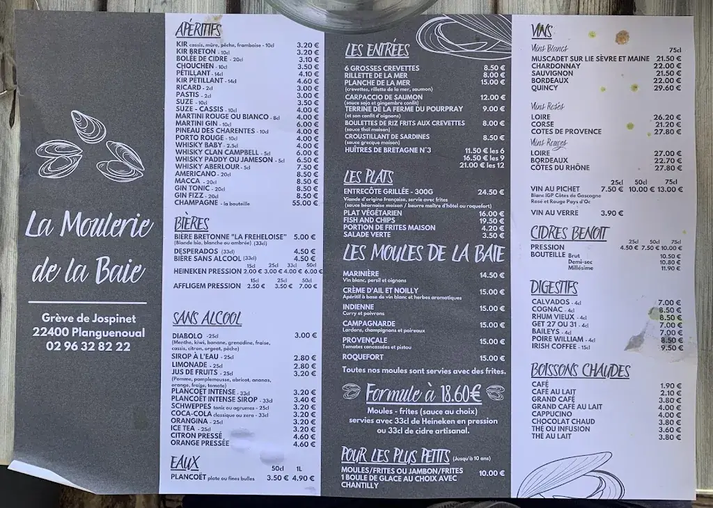 Menu_La Moulerie de la Baie_Lamballe-Armor_image_2