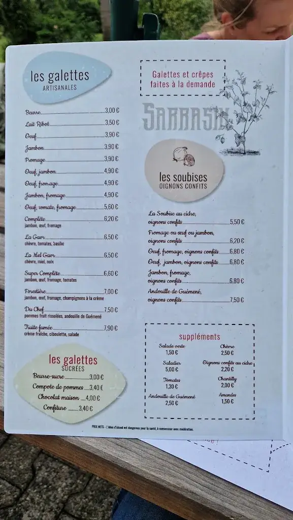 Menu_Crêperie à la ferme Plédéliac_Plédéliac_image_2