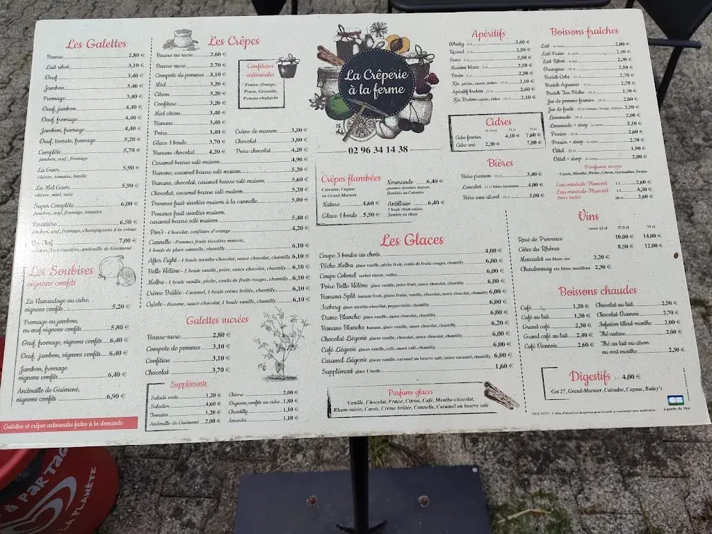 Menu_Crêperie à la ferme Plédéliac_Plédéliac_image_4