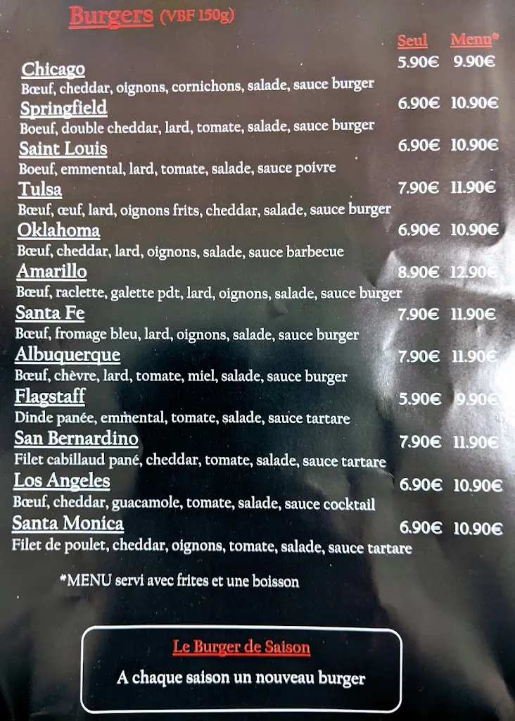 Menu_Oscar Road Plenée Jugon_Plénée-Jugon_image_3