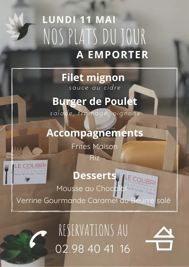 Menu_Le Colibri_Plabennec_image_1