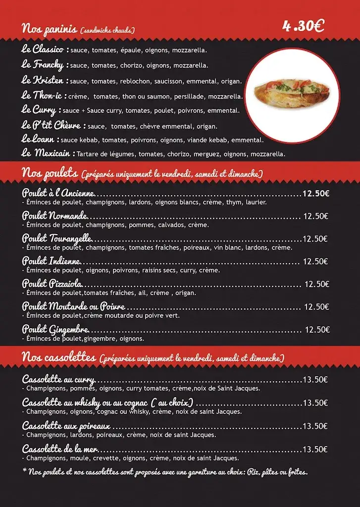 Menu_Lucky Pizza à Plabennec_Plabennec_image_4