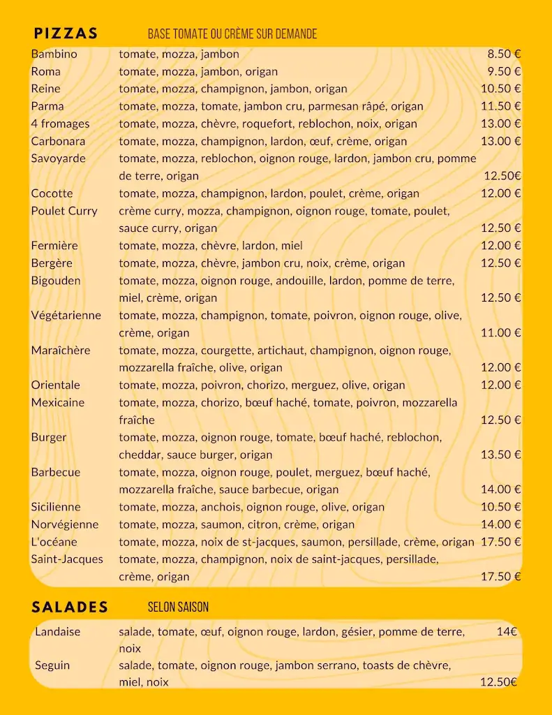 Menu_Bar pizzas LE CABANON_Pleucadeuc_image_1