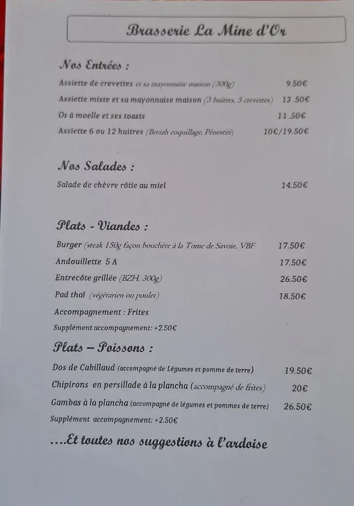 Menu_Brasserie la Mine d'or_Pénestin_image_1