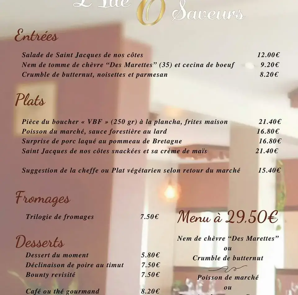 Menu_L'ille Ô Saveurs_Saint-Domineuc_immagine_3