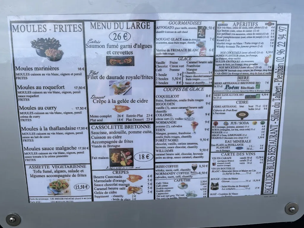 Menu_Restaurant Bigouden Blues_Pleubian_image_2