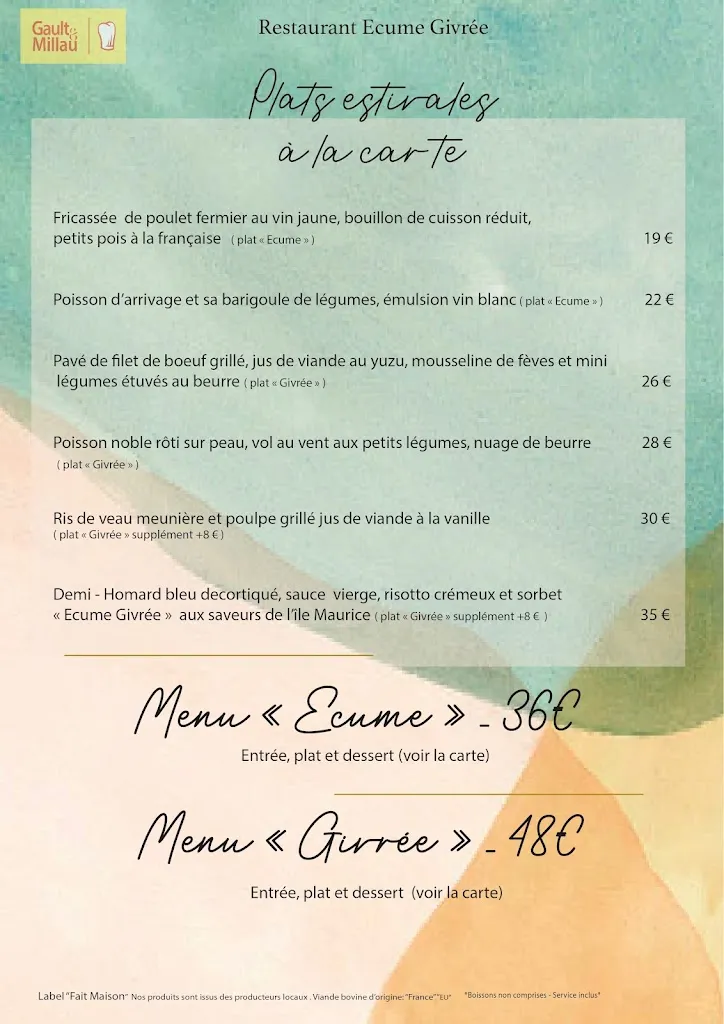 Menü_Ecume Givrée_Ploemeur_Bild_2