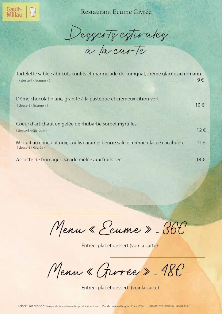 Menü_Ecume Givrée_Ploemeur_Bild_3