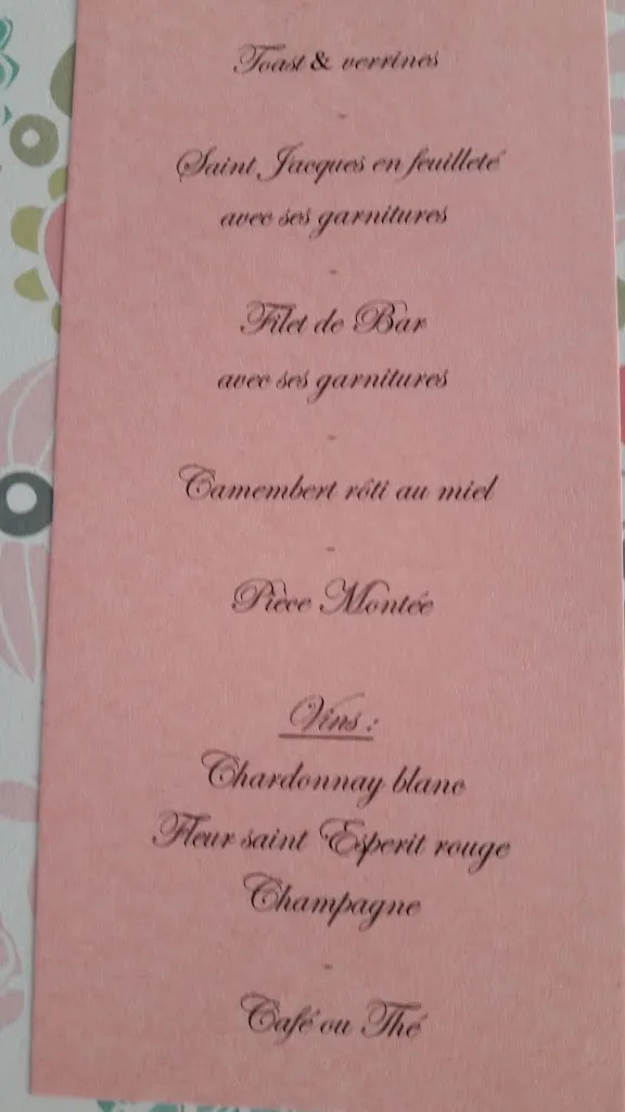 Menu_Restaurant La Table de Madame Molé_Plescop_immagine_2