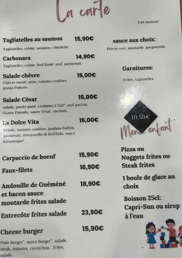 Menu_Restaurant pizzeria Le Moustoir_Plescop_image_4