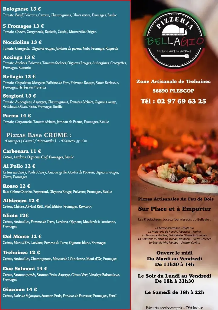 Menu_Pizza Rhuys Plescop_Plescop_image_3