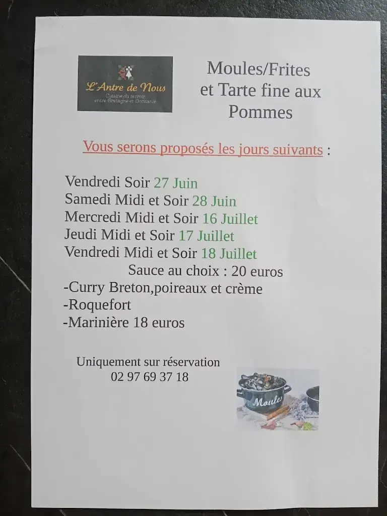 Menu_L' Antre de Nous_Ploeren_image_4