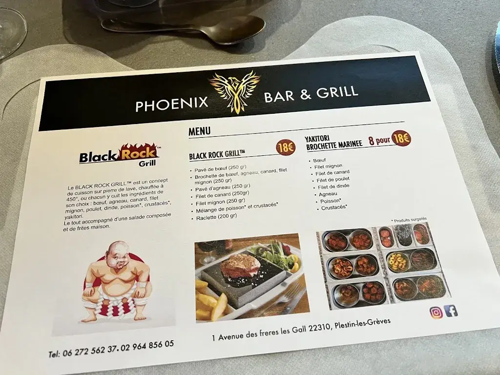 Le Phoenix restaurant à Plestin-les-Grèves