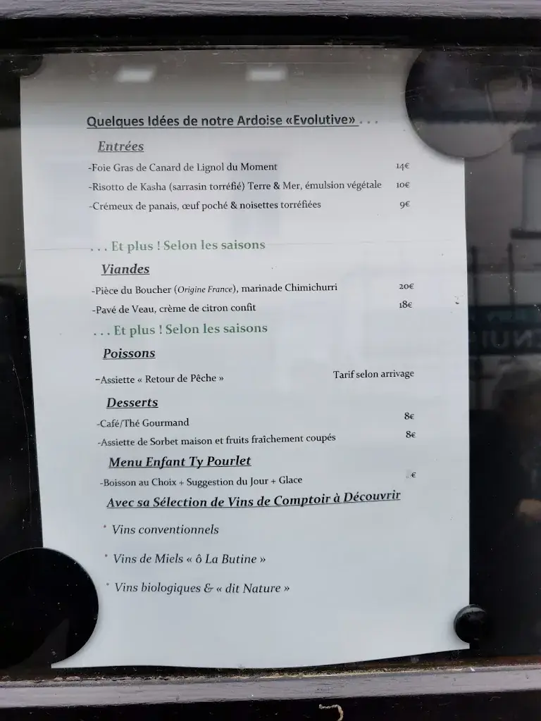 Menu_L'Atelier Bistrot_Langoëlan_image_1