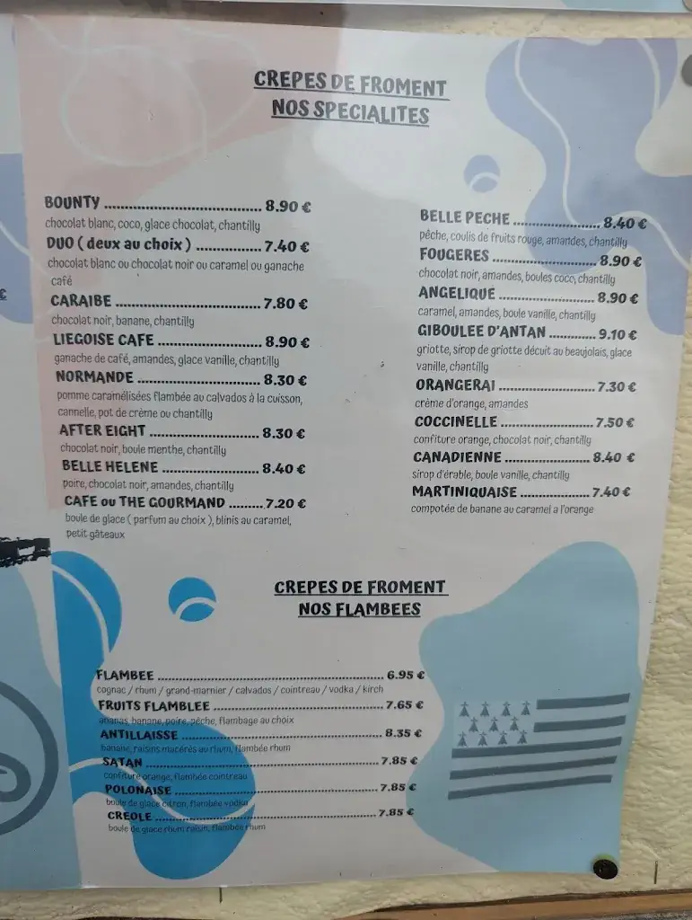 Menu_Crêperie Des Fougères_Pleyber-Christ_image_1