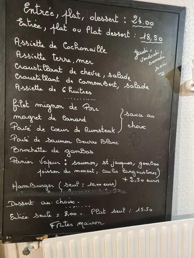 Menu_Restaurant La Licorne_Pleumeur-Gautier_immagine_1