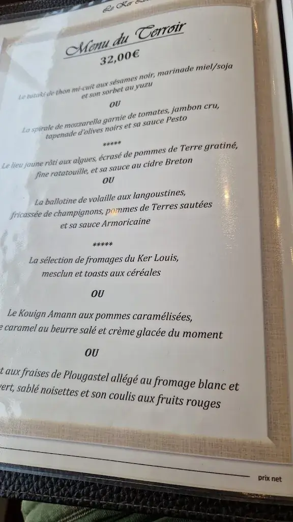 Menu_Le Ker Louis_Perros-Guirec_image_4