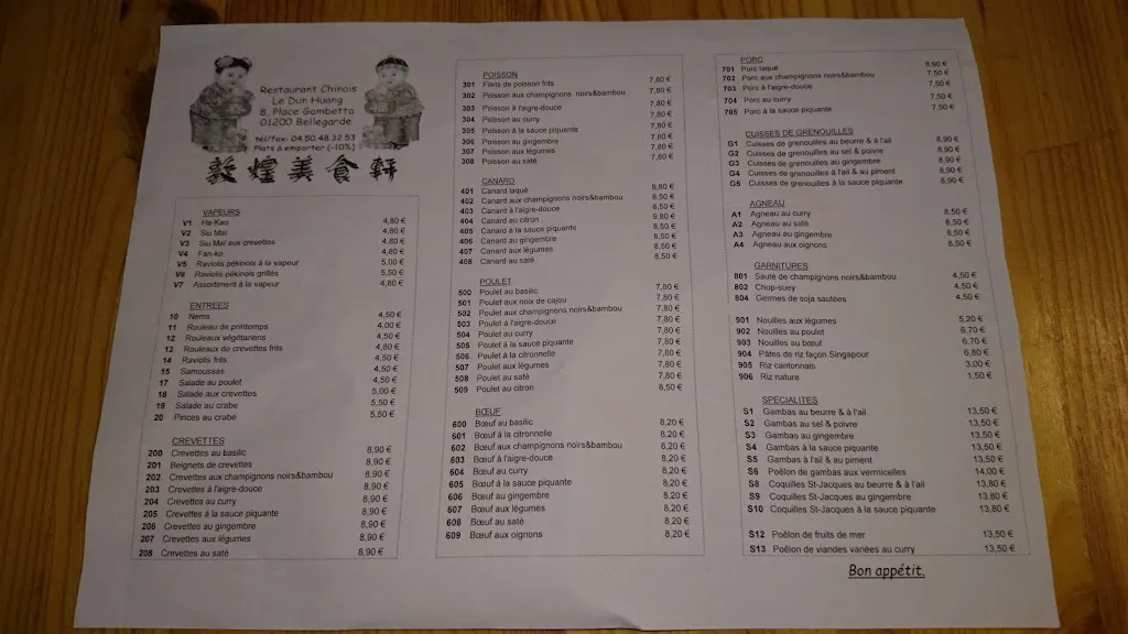 Menu_Restaurant Le Dun-Huang_Valserhône_image_3