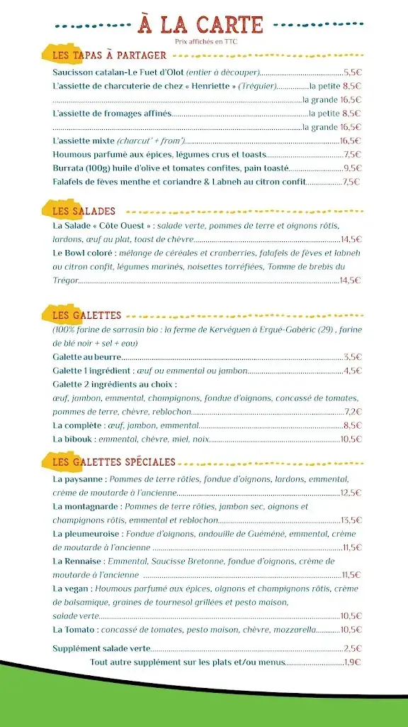 Menü_L' Auberge de Crec'h Bec_Pleumeur-Bodou_Bild_3