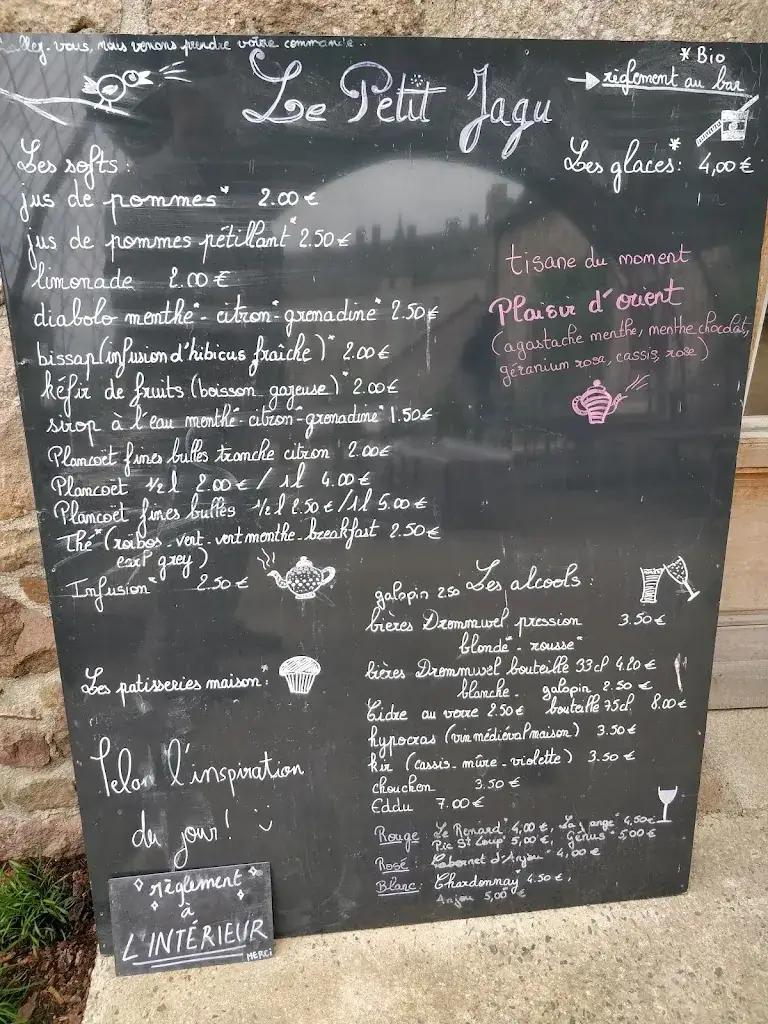 Menu_Restaurant Le Petit Jagu_Ploëzal_image_2