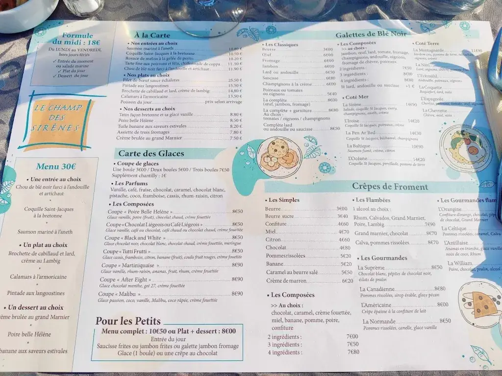 Menu_Le Champ des Sirènes_Plomeur_image_1