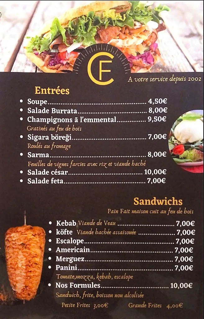 Menu_Restaurant Chez Fatih_Valserhône_image_1