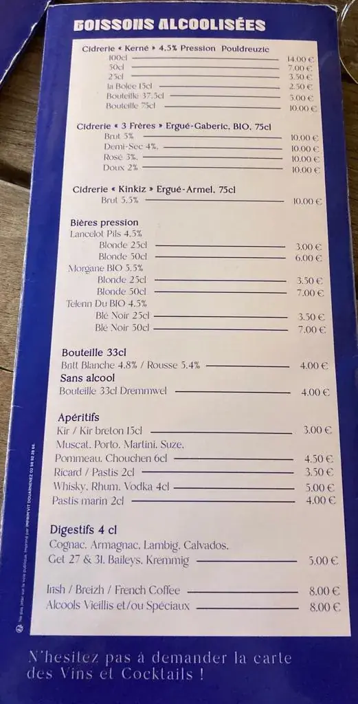 Menu_Crêperie Au tas de sable_Plonévez-Porzay_image_1