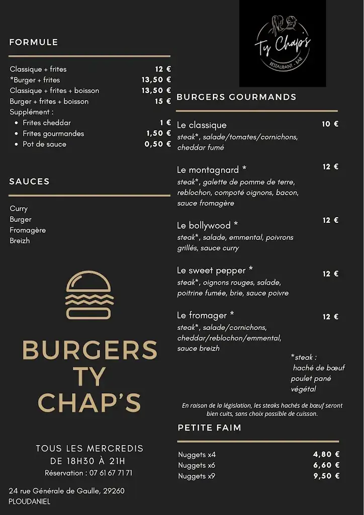 Menu_Ty Chap's_Ploudaniel_image_2