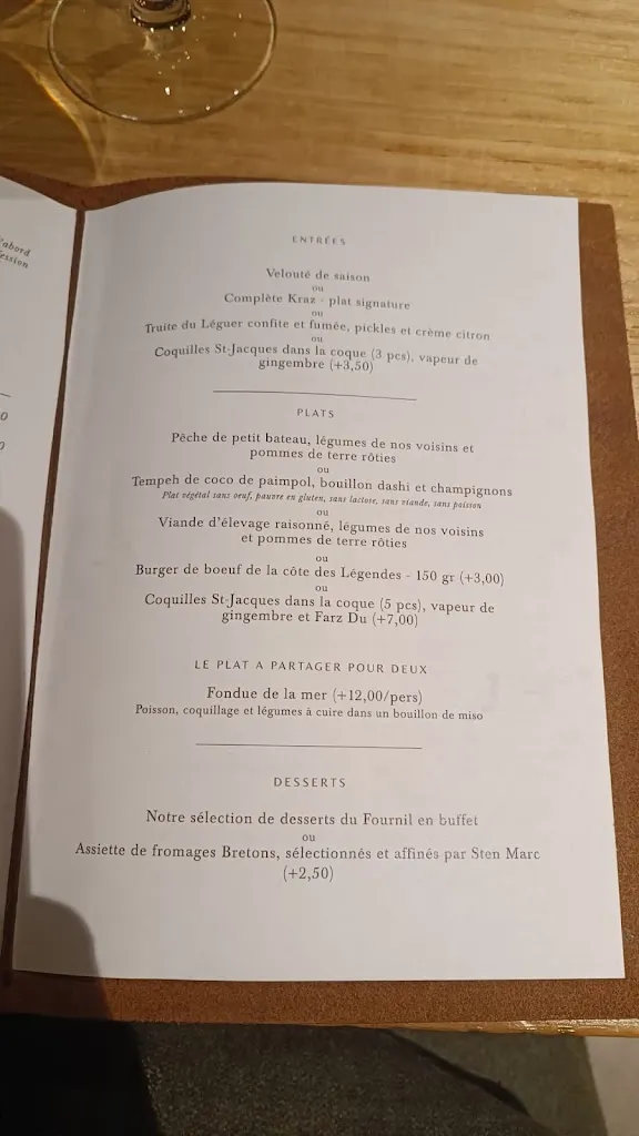 Menu_Le Comptoir de La Butte_Plouider_image_1